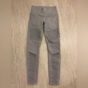 Alo High Waist Moto Leggings, size Medium